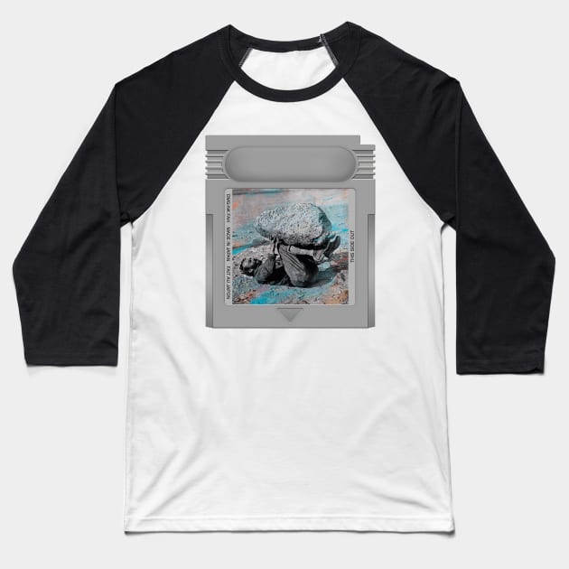 Compassion Game Cartridge Baseball T-Shirt by PopCarts